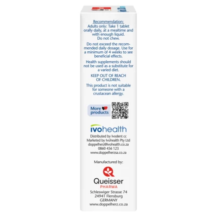 Illustration of the product packaging Doppelherz aktiv Joints 1200 ULTRA side view left